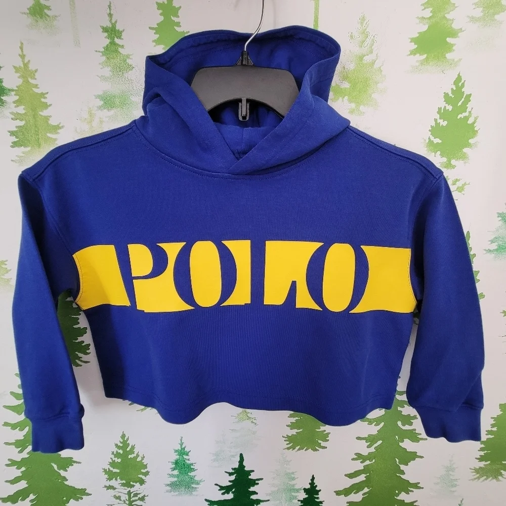 Kids Ralph Lauren Pullover Sweater Hoodie.